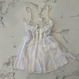 For Love and Lemons White Dress